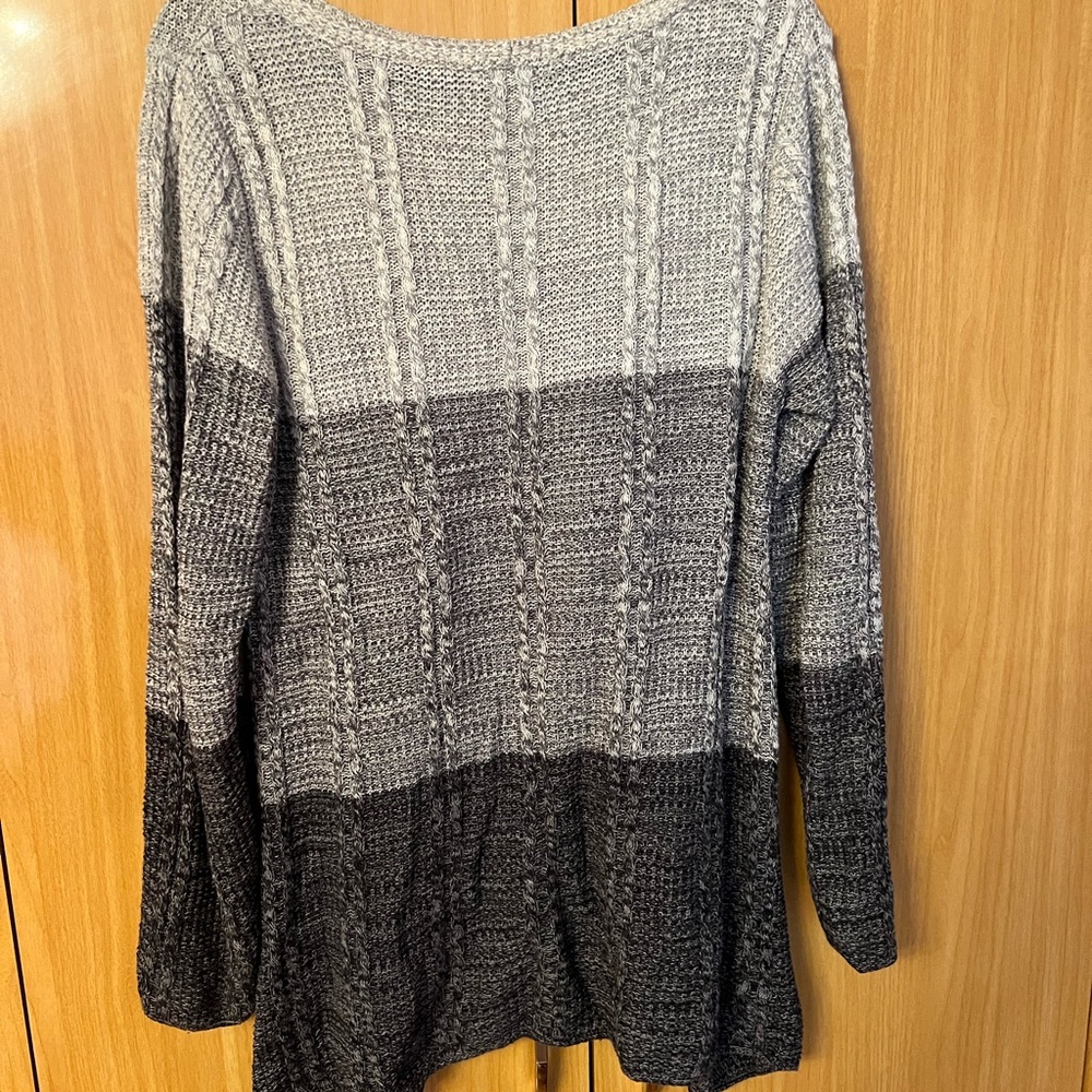 Cotton Grey Sweater